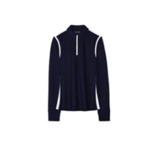 Tory Sport Reflective-Stripe Quarter-Zip Pullover Color: Tory Navy Size: XL